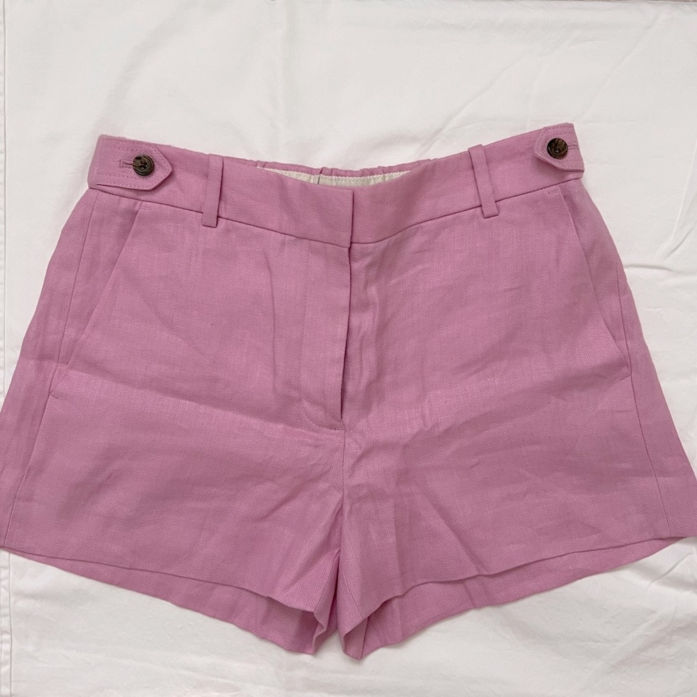 J. Crew Linen Garden Shorts